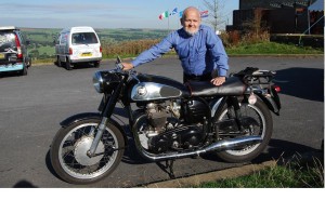 At long last Barrie Blayney (our beloved Chairman) has the 99 back on the road after his engine blow up and rebuild problems, he describes himself as 'One Happy Biker'.