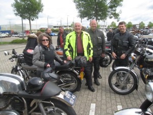 4 branch members made the trip to the rally in Holland, a couple of breakdowns were dealt with along the way!