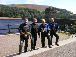 4 bikes attended the run (low turn out due to members being at rallies etc). 100 miles were covered in mainly dry weather with the occassional shower.