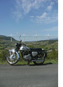 The bridge not too far - at Millau in France.