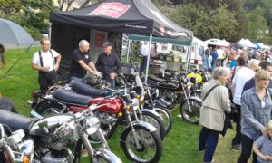 10 Norton's were on display at the branch stand